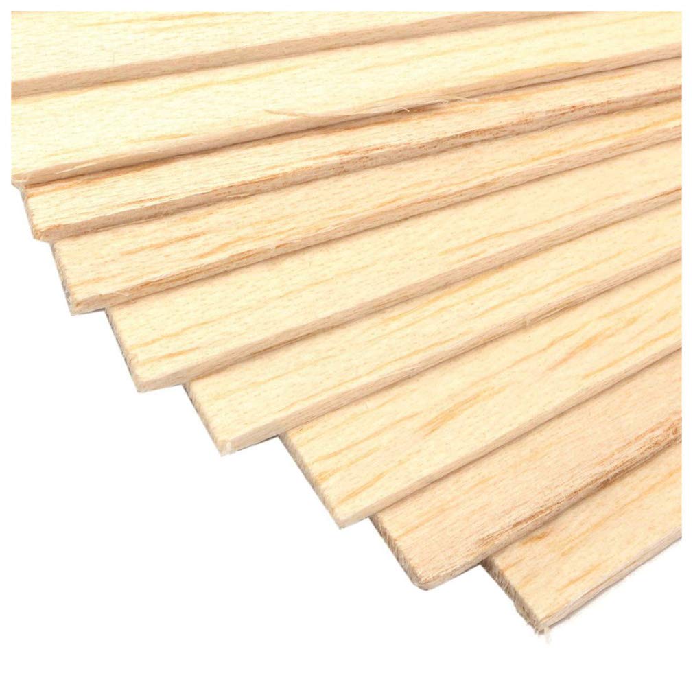 Amazon.co.jp: バルサ木材シート木製プレート用ハウスシップ